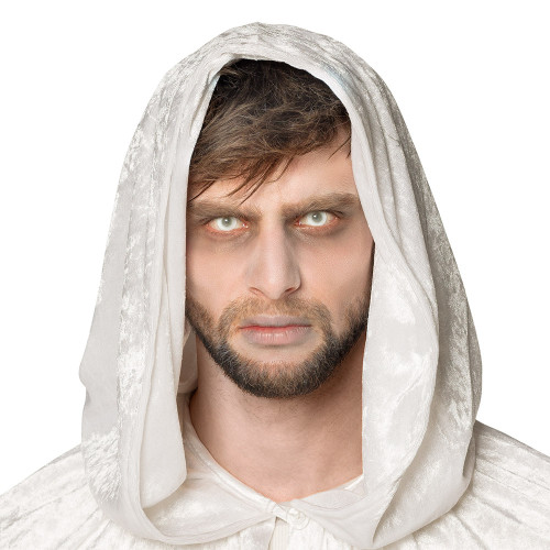 Lentilles pupilles blanche