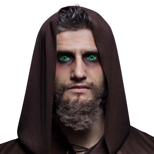 Paire de lentilles de contact Chapelier fou couleur vert