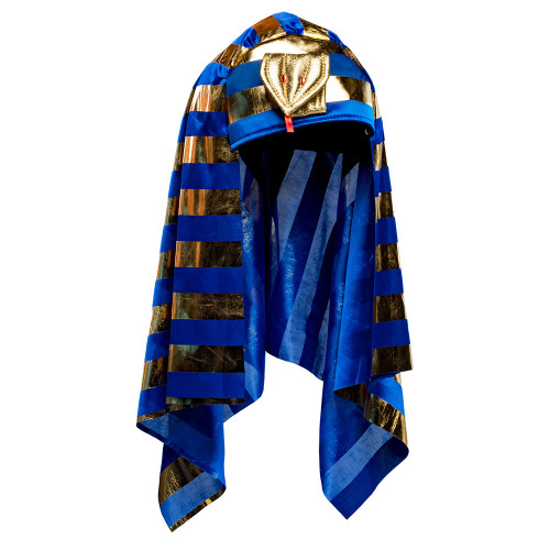Coiffe de pharaon, égyptien en tissus pour adulte en vente.