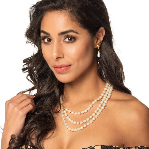 Set bijoux perles 1930