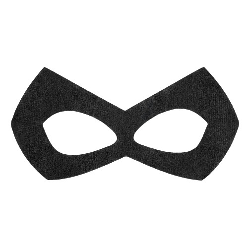 Set arlequin noir et rouge, Harley Quinn avec serre tête et masque en vente chez Be Happy.