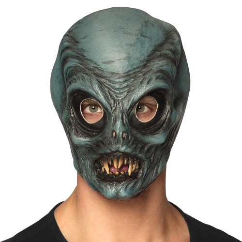 Masque d'Alien luxe intégral en latex pour adulte en vente à Paris chez Be Happy