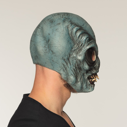 Masque d'Alien luxe intégral en latex pour adulte en vente à Paris chez Be Happy
