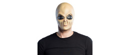 Masque d'Alien extraterrestre luxe intégral en latex pour adulte en vente à Paris chez Be Happy