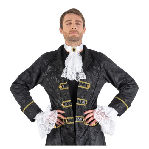 Kit jabot et manchette luxe