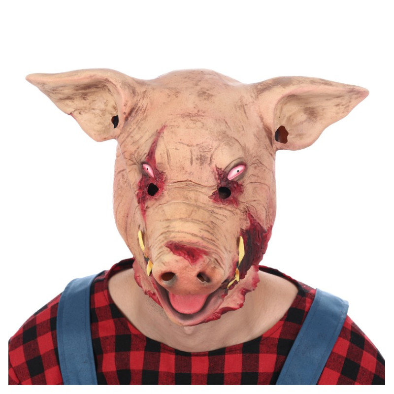 Masque cochon sanglant intégral