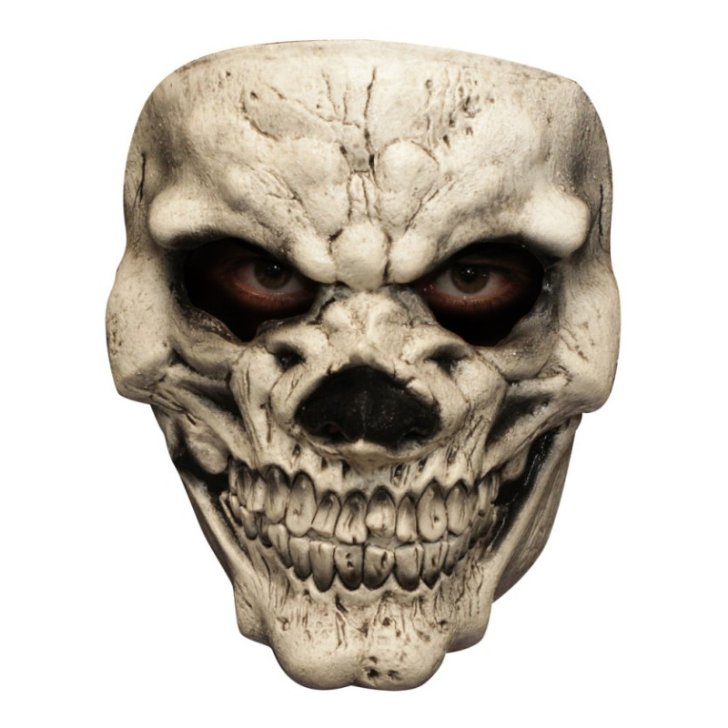 Masque tête de mort latex