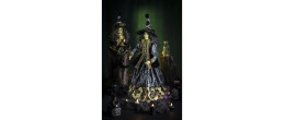 Décoration sorcière robe verte 62cm debout pour Halloween en vente à Paris chez Be Happy