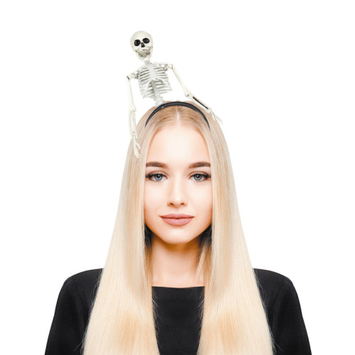 Serre tête squlette 3D luxe pour adulte en vente chez Be Happy à Paris, serre tête halloween