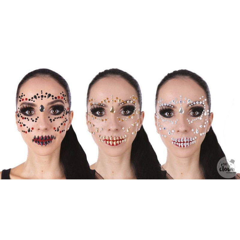 copy of Strass halloween pour visage