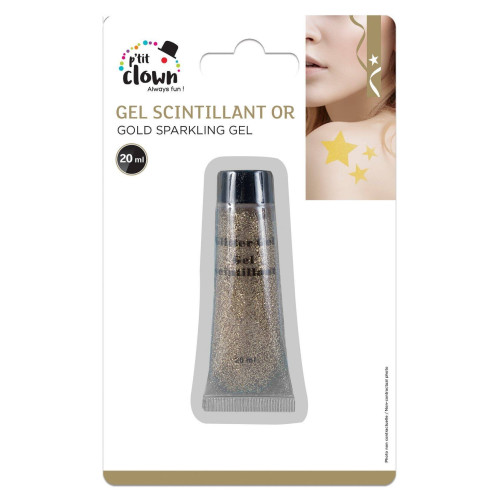 Tube pailletes or gel