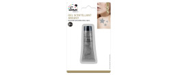 Tube paillettes argent gel