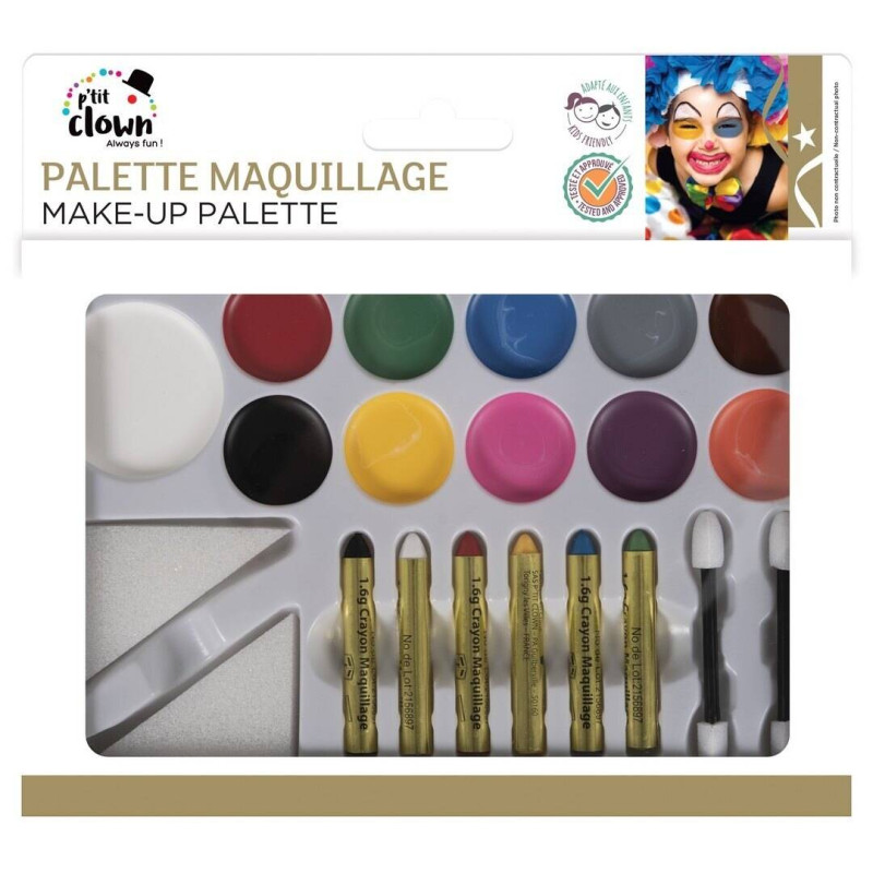 Palette 11 maquillages aqua