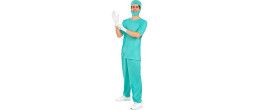 Déguisement chirurgien, infirmier, docteur adulte en vente chez Be Happy