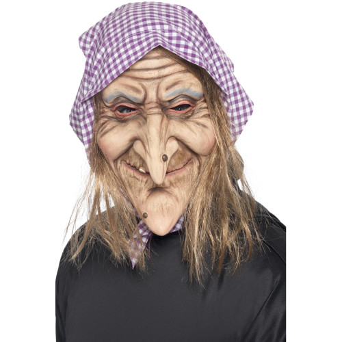 Masque vieille sorcière intégral