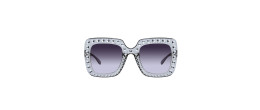 Lunettes argenté disco à strass diamant en vente à Paris chez Be Happy