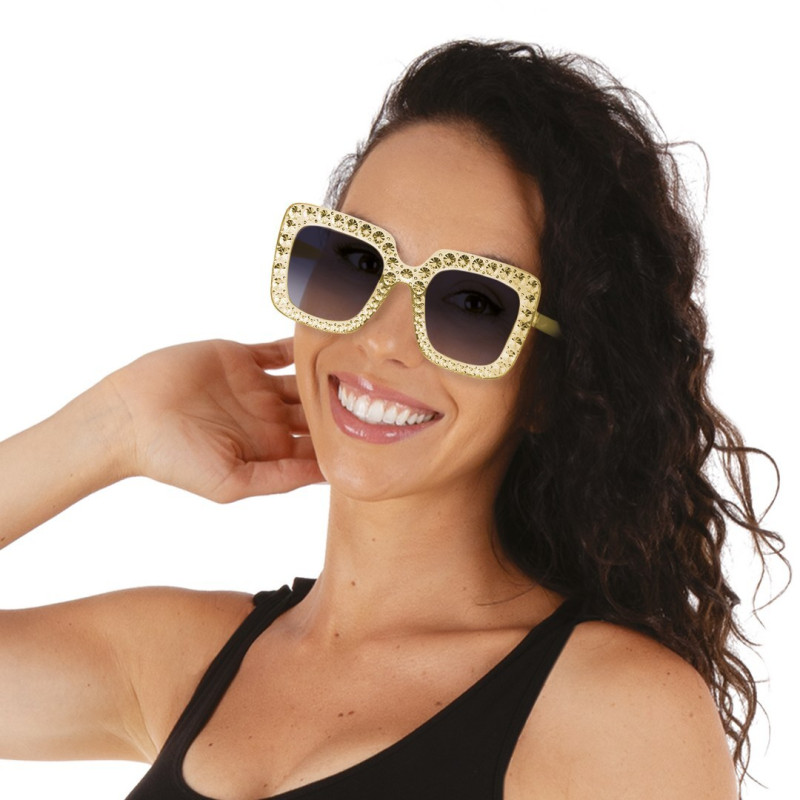 copy of Lunettes blanche strass