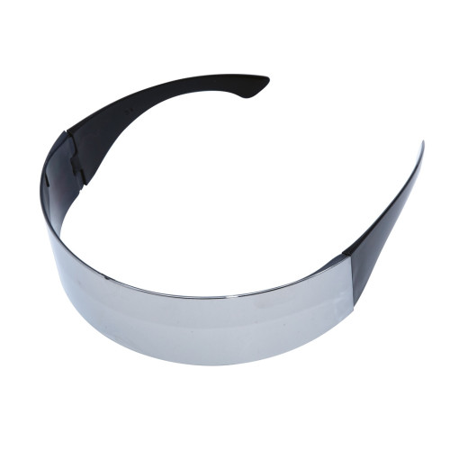 Paire de lunettes futuriste, cosmonaute en miroir pour adulte en vente chez Be Happy, boutique lunettes festif et à thème