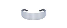 Paire de lunettes futuriste, cosmonaute en miroir pour adulte en vente chez Be Happy, boutique lunettes festif et à thème