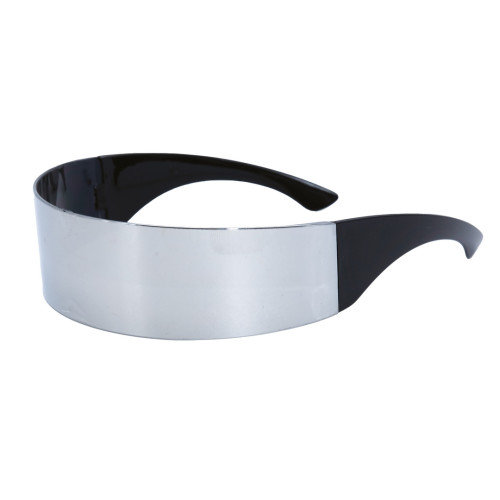 Paire de lunettes futuriste, cosmonaute en miroir pour adulte en vente chez Be Happy, boutique lunettes festif et à thème
