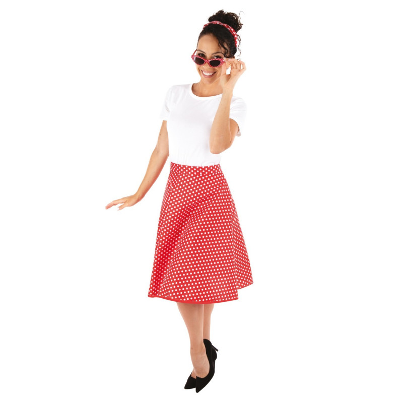 Set année 50 rouge pour femme en vente chez Be Happy