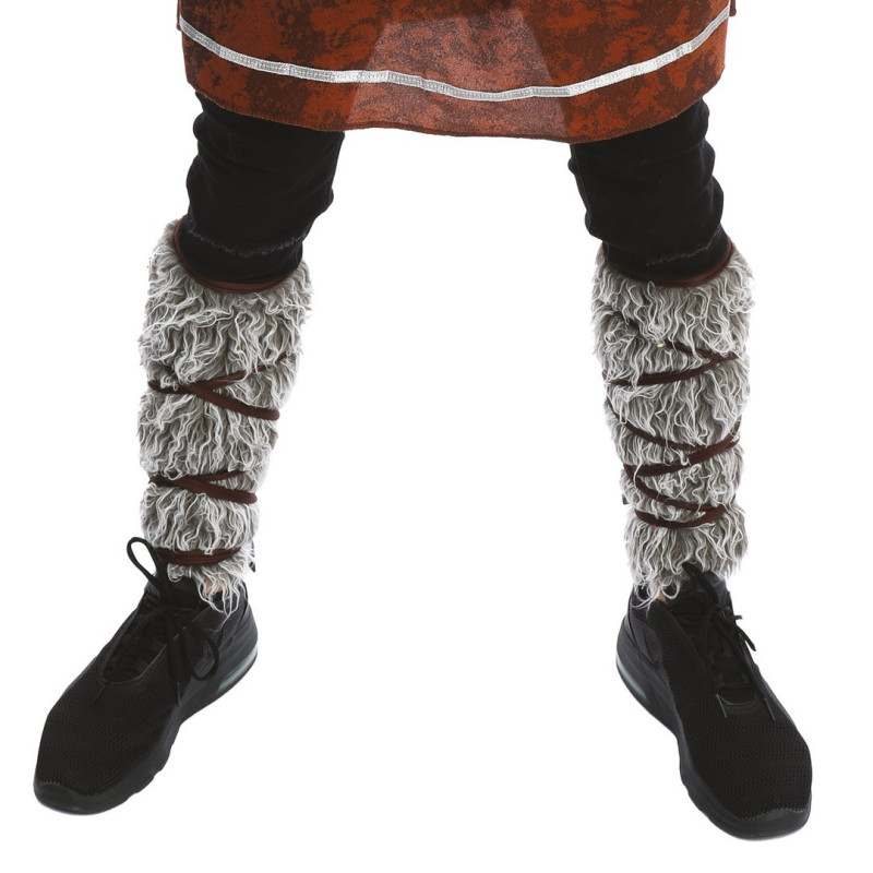 Jambière viking fourrure