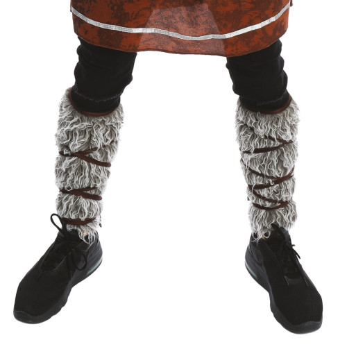 Jambière viking fourrure