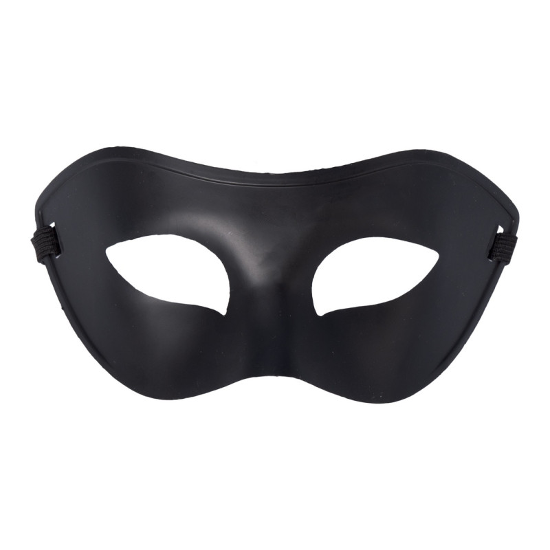Masque loup vénitien noir pour homme et femme en vente à Be Happy.