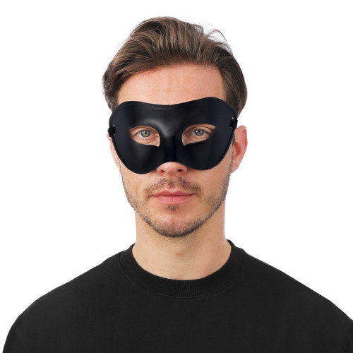 Masque loup vénitien noir pour homme et femme en vente à Be Happy.