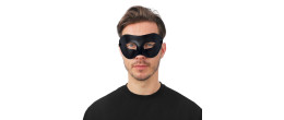 Masque loup vénitien noir pour homme et femme en vente à Be Happy.