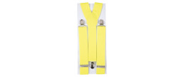 Bretelles jaune pour adulte en vente chez Be Happy