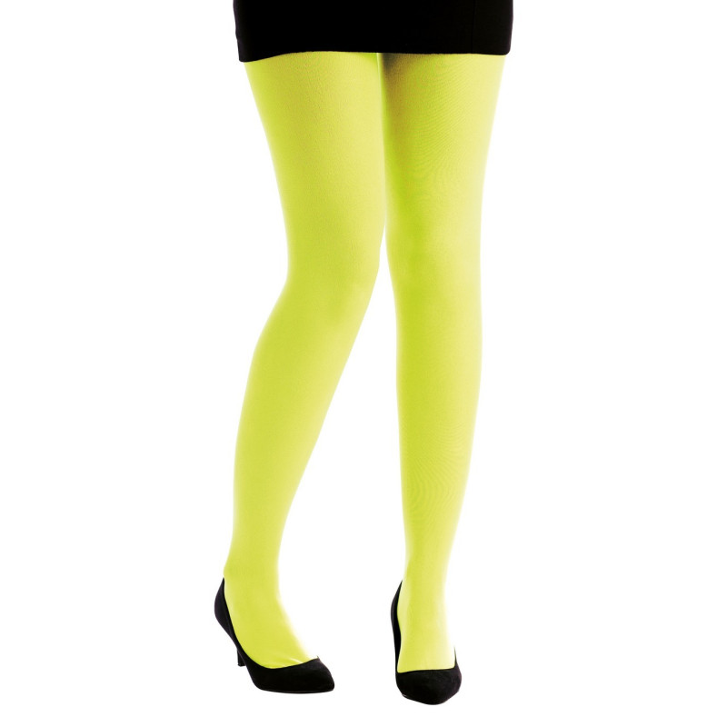 Collant jaune fluo