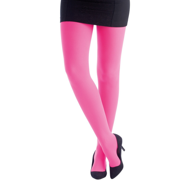 Collant rose fluo
