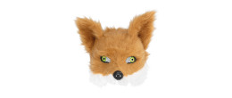 Masque peluche renard luxe pour adulte en vente à Paris chez Be Happy et en ligne.