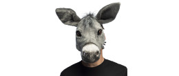 Masque peluche d'âne luxe pour adulte en vente à Paris chez Be Happy et en ligne.