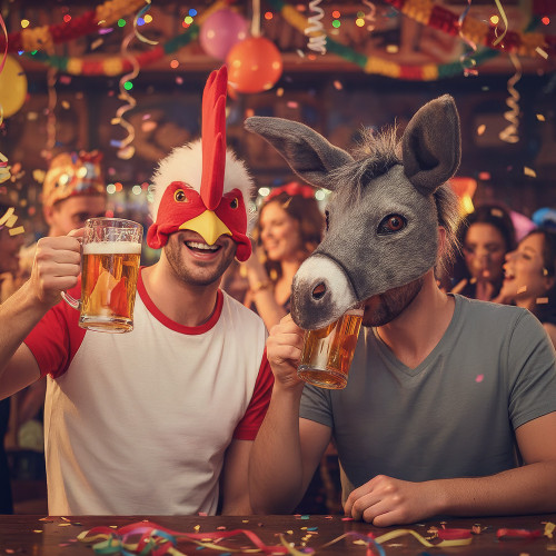 copy of Masque peluche lion