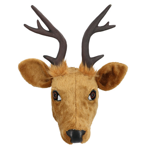 Masque peluche de cerf luxe pour adulte en vente à Paris chez Be Happy et en ligne.