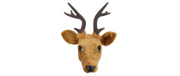 Masque peluche de cerf luxe pour adulte en vente à Paris chez Be Happy et en ligne.