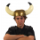 Vente casque Viking doré avec grande cornes pour adulte chez Be Happy à Paris et en ligne.