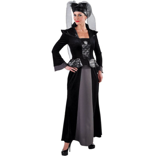 Déguisement reine médiévale noire