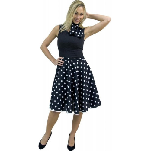 Jupe Rock'n Roll femme noir