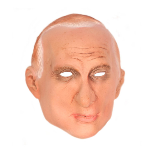 Masque vladimir poutine intégral en latex pour adulte en vente chez Be Happy