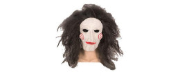 Masque SAW Billy intégral en latex avec perruque en vente