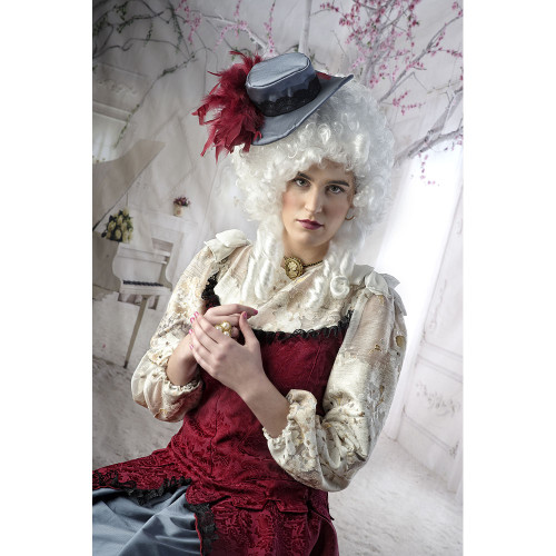 Robe bourgeoise victorienne