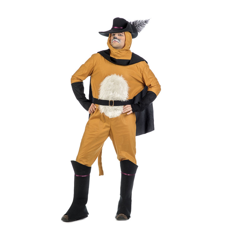 Location costume le chat botté luxe pour adulte chez Be Happy à Paris et en ligne.