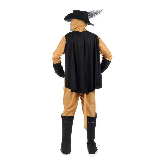 Location costume le chat botté luxe pour adulte chez Be Happy à Paris et en ligne.