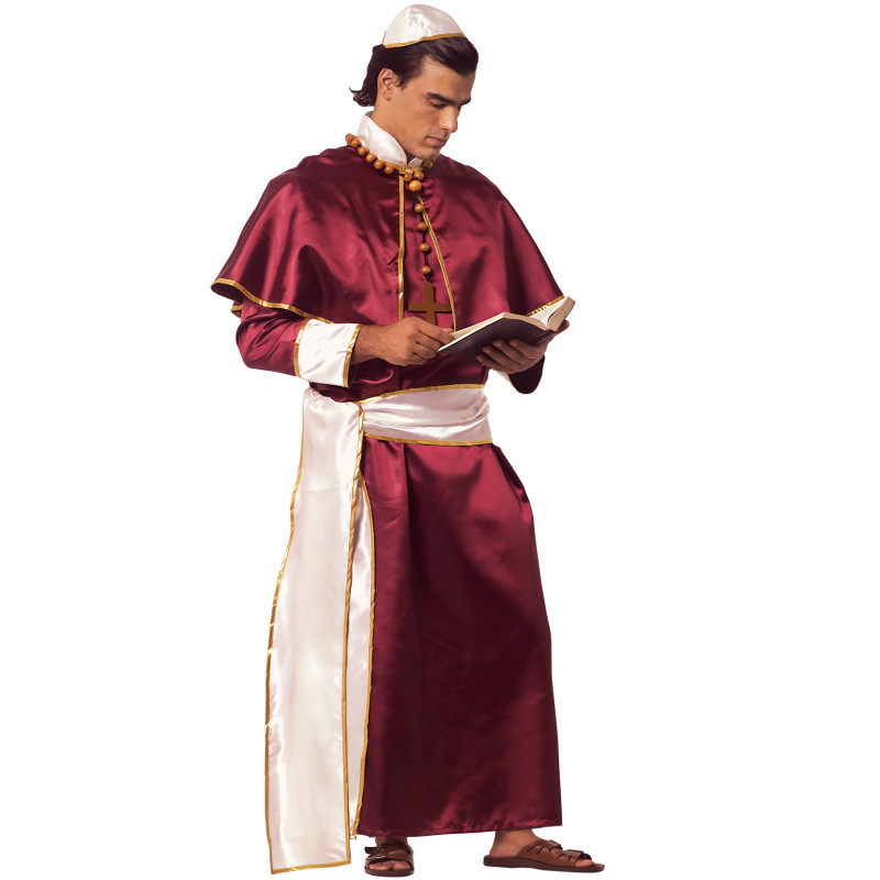Location robe de cardinal religieux pour adulte chez Be Happy à Paris
