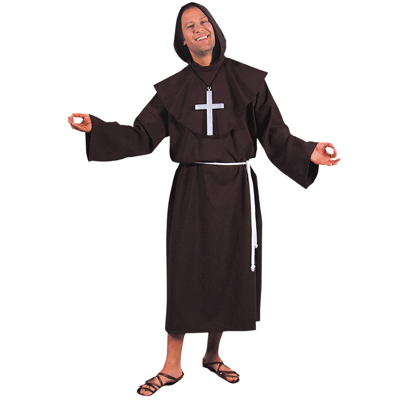 Location déguisement moine médiéval pour adulte chez Be Happy à Paris