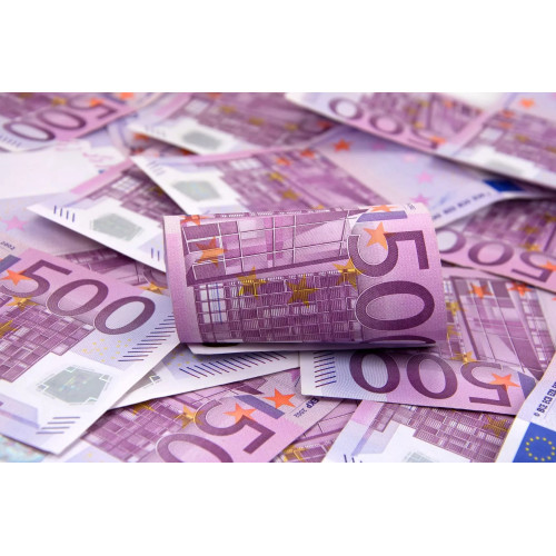 12 faux billets 500 euros