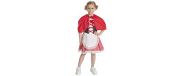 Robe Chaperon Rouge enfant luxe en vente chez Be Happy